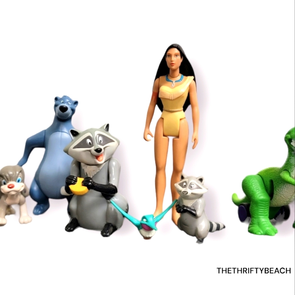 Vintage Disney Toy Bundle | 90s McDonald’s & Burger King